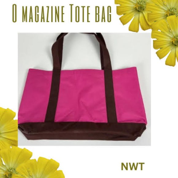 Oprah Tote Bag O Magazine Live Your Best Life Canvas Bag Small Reusable NWT - Picture 2 of 4